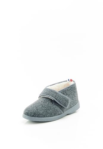 Damart Calzature pantofole Scratch Thermolactyl uomo grigio melange 44