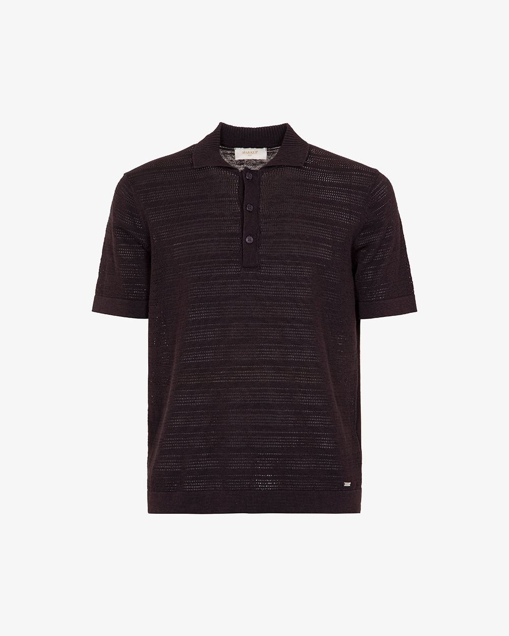 Markup Uomo Maglieria Polo in crochet