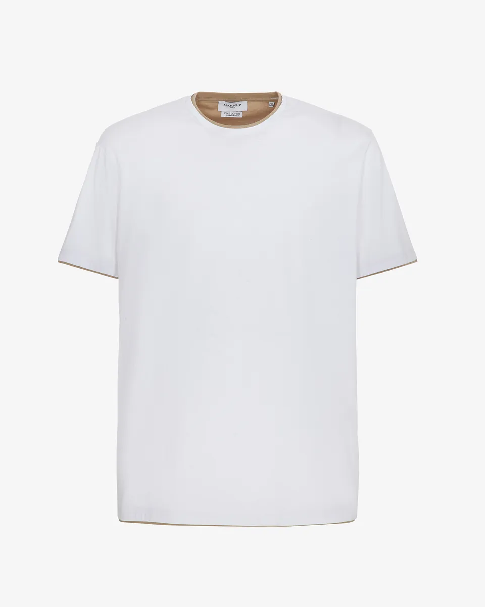Markup Uomo Felpe & T-shirt T-shirt jersey contrasti