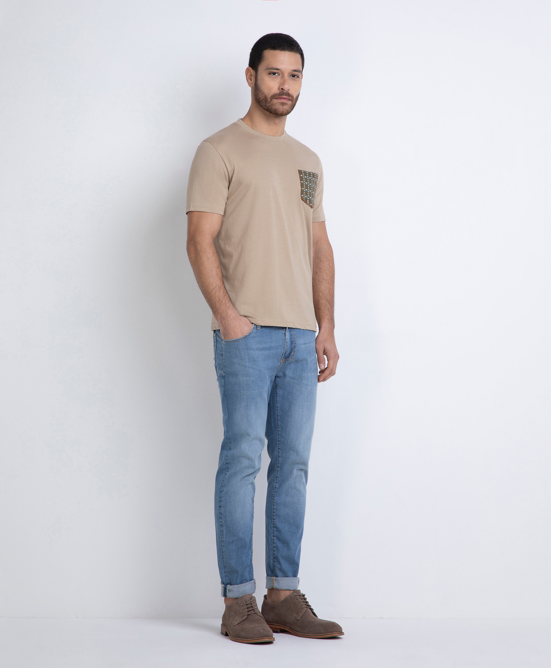 Markup Uomo Felpe & T-shirt T-shirt con taschino jersey