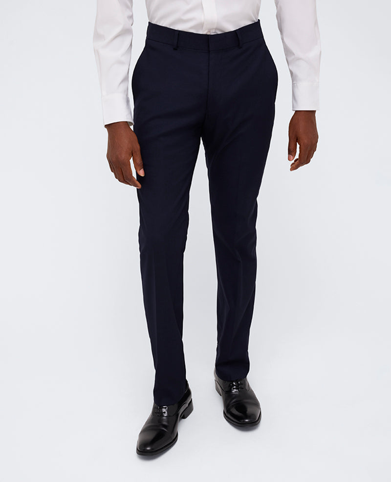 Kenneth Cole Reaction Clothing Ready Flex Suit Separate Pant pantaloni blu