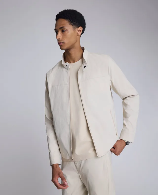 Kenneth Cole Reaction Simplified Utility Jacket giacca uomo offwhite leggera impermeabile S-XXL