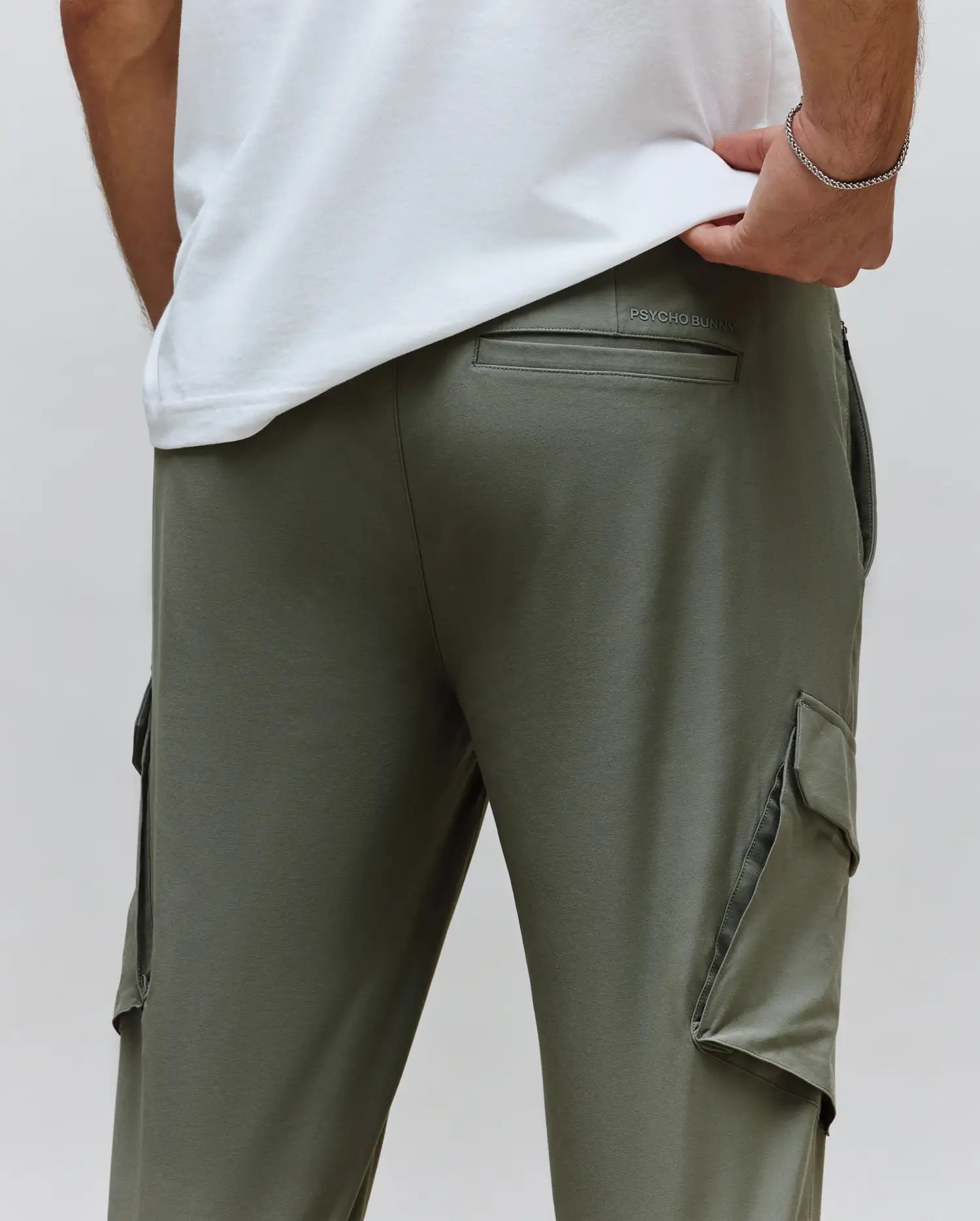 Psycho Bunny Men's Pants Luka Cargo Pant 28 1/2 L pantaloni cargo