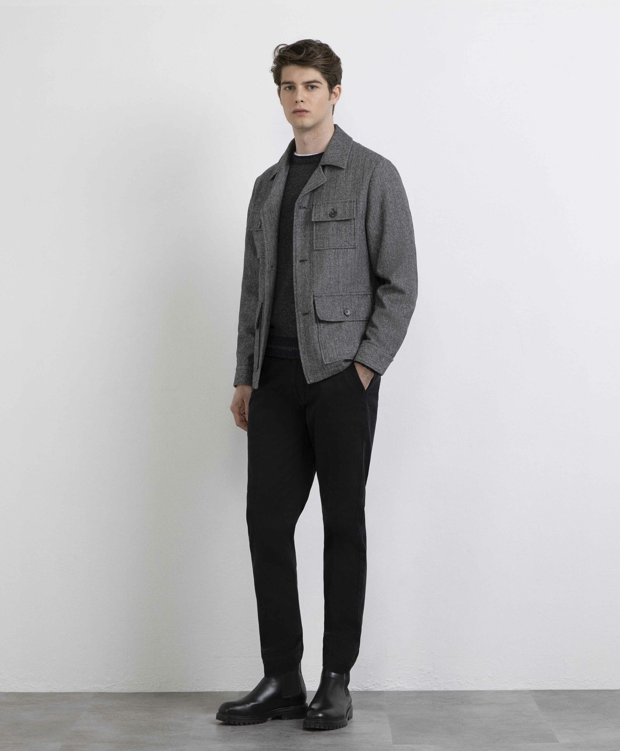 Markup Uomo Giacche & Giubbotti Overshirt panno double overshirt