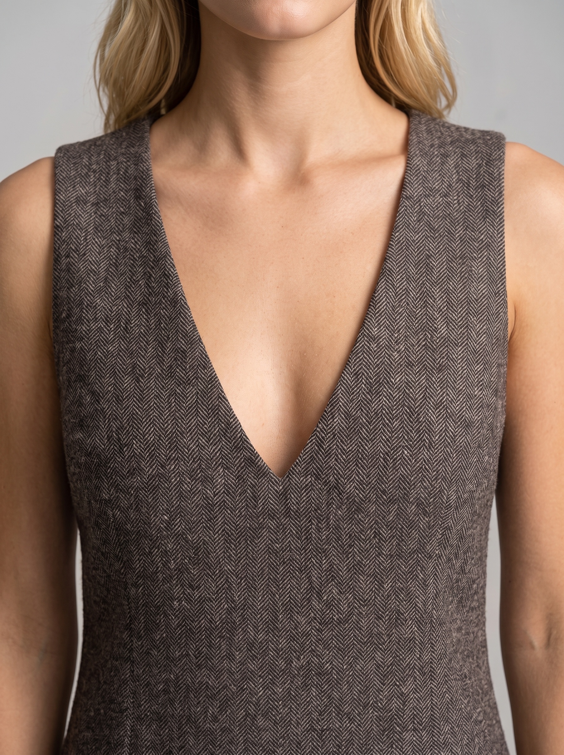 Markup Donna Vestiti Abito in tessuto spigato