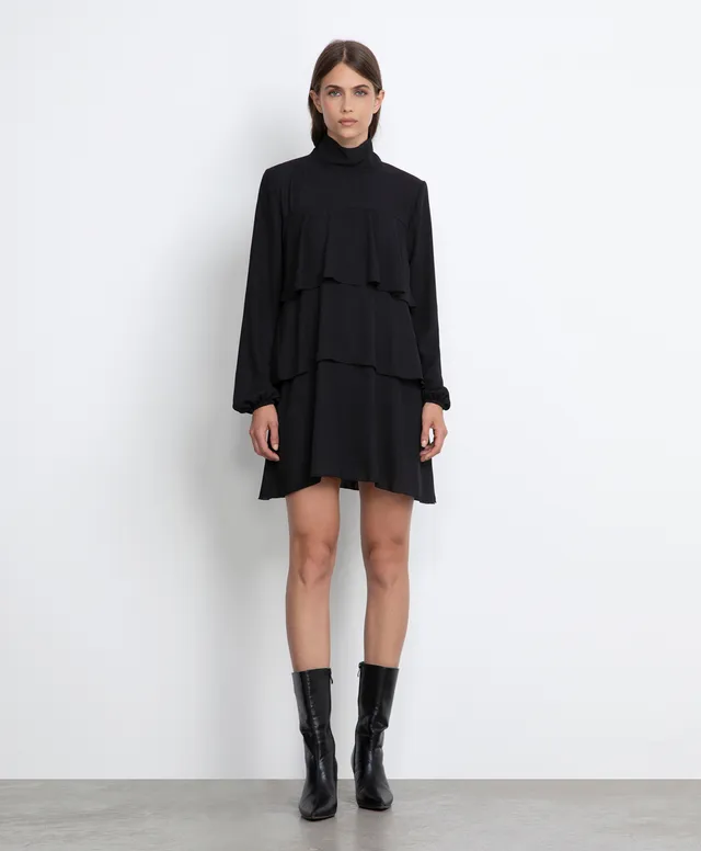 Markup Donna Vestiti Abito con balze vestito