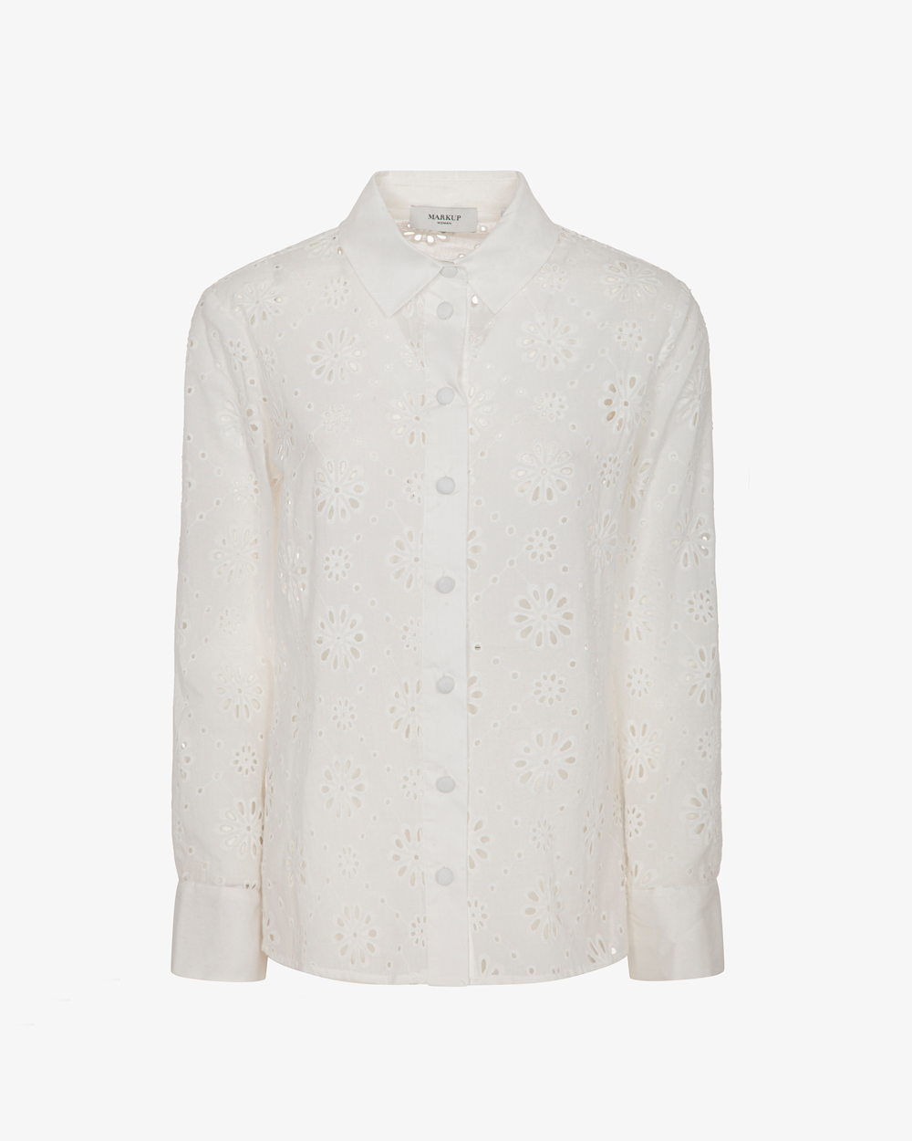 Markup Donna Camicie & Bluse Camicia in pizzo sangallo