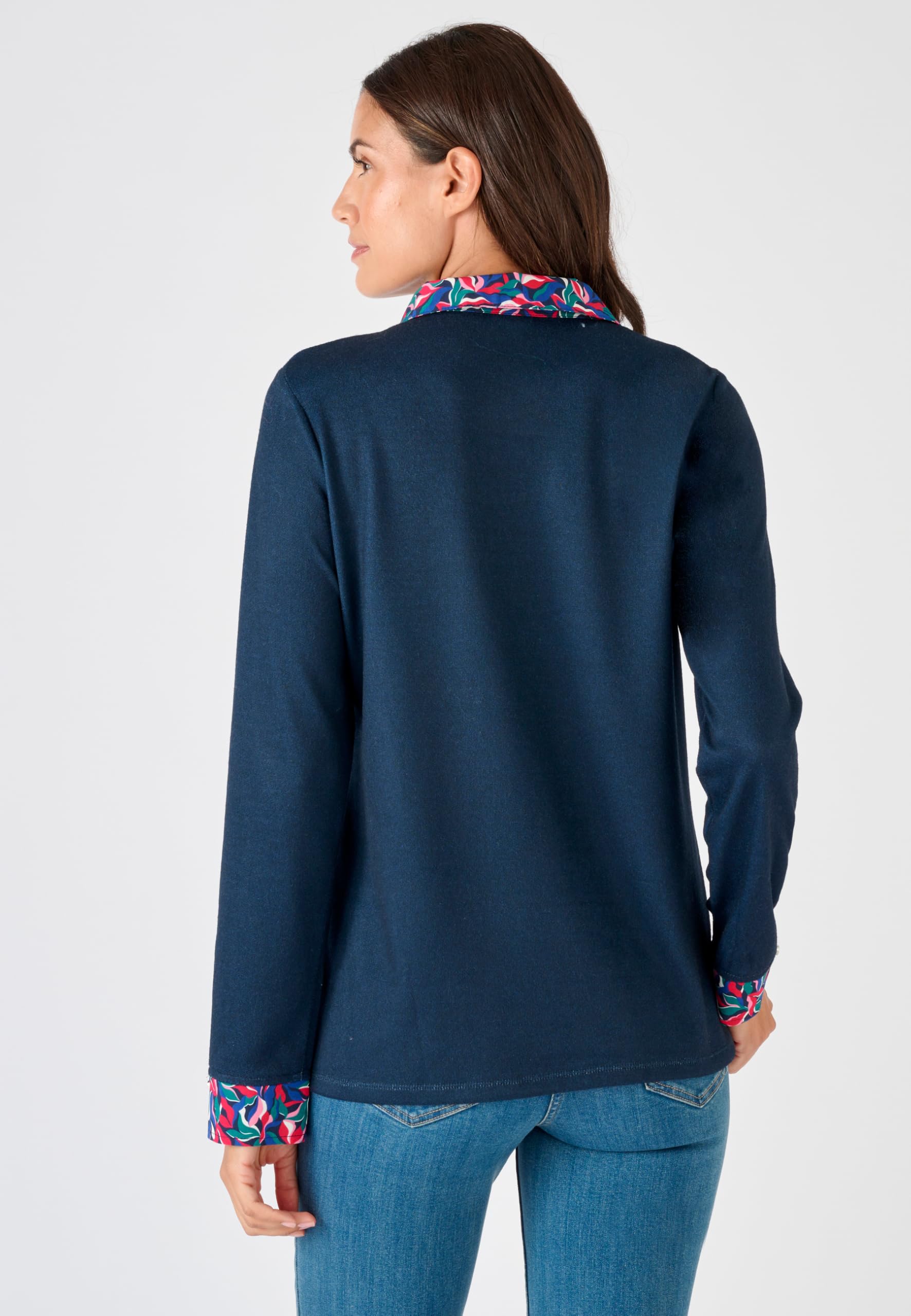 Damart Prêt-à-porter T-Shirt Effetto 2 in 1 Maglietta 38-40 calda