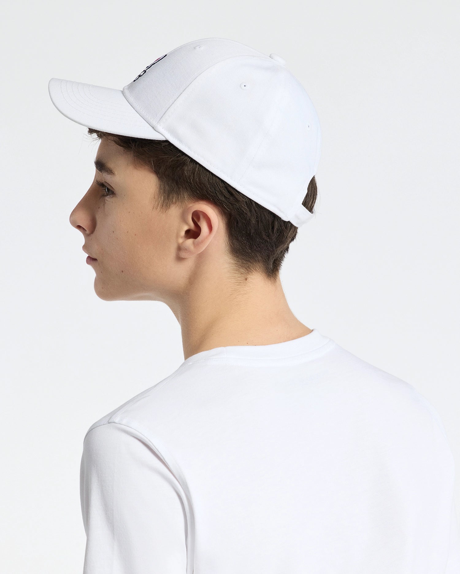 Psycho Bunny Kids Accessories KIDS CLASSIC BASEBALL CAP B0A816A1HT cappellino bianco