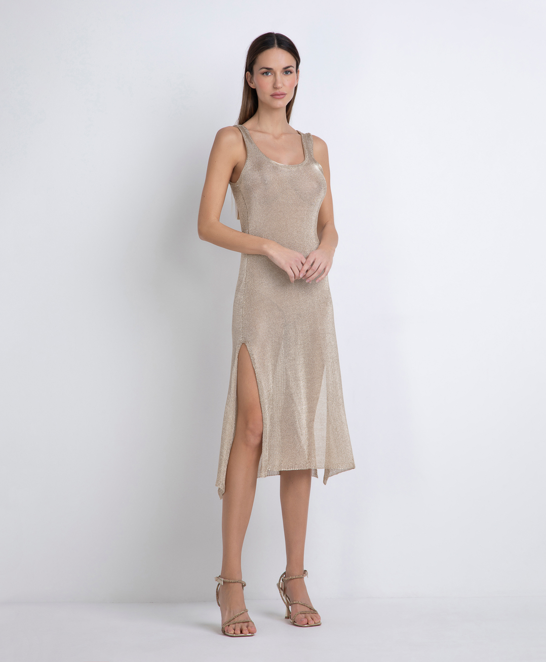 Markup Donna Vestiti Vestito midi vestito midi donna