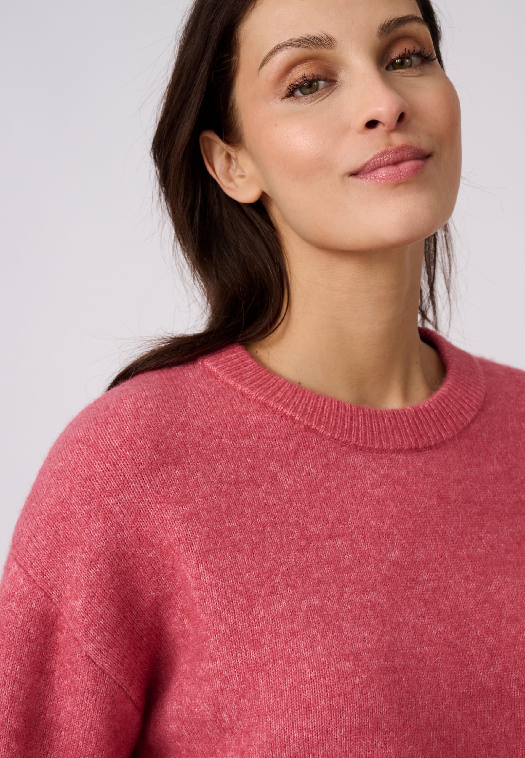 Damart Prêt-à-porter Maglione da donna maglione 38-40 rosa in alpaca