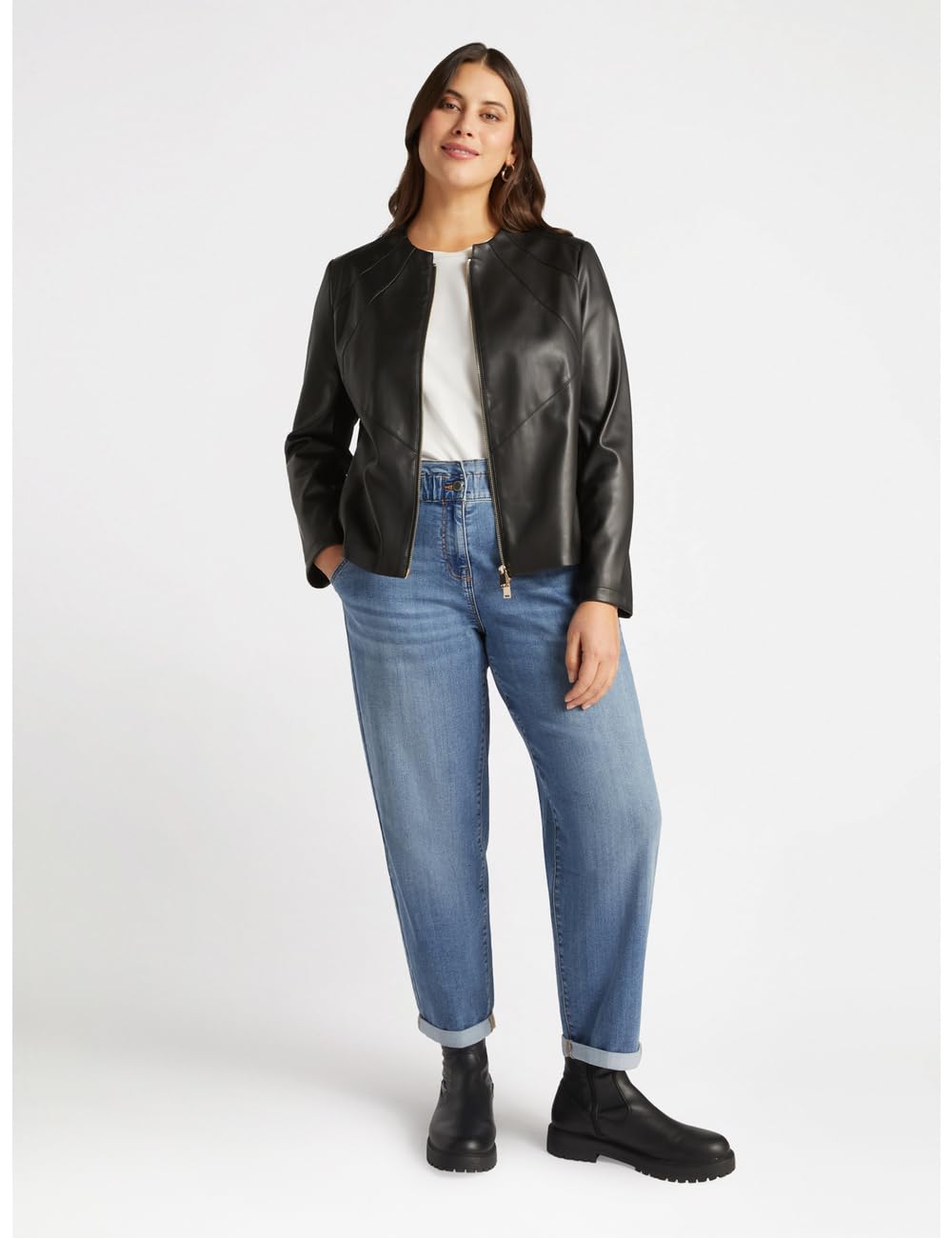 Fiorella Rubino Giacche biker Giacca biker 56 Plus stretch