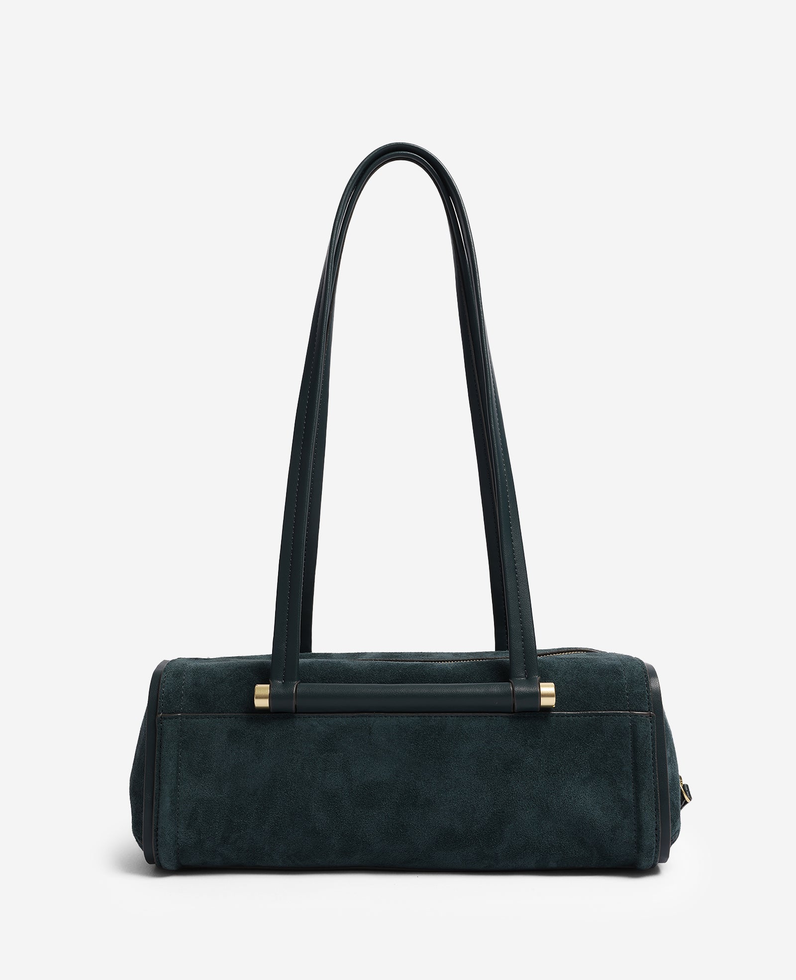 Kenneth Cole Reaction Bags Highline East West Suede borsa a spalla Loden in pelle