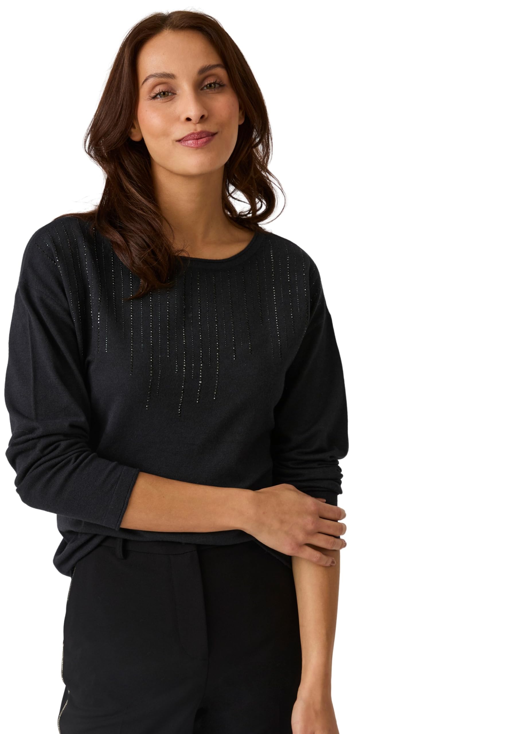 Damart Prêt-à-porter maglione donna rosso 38-40 viscosa