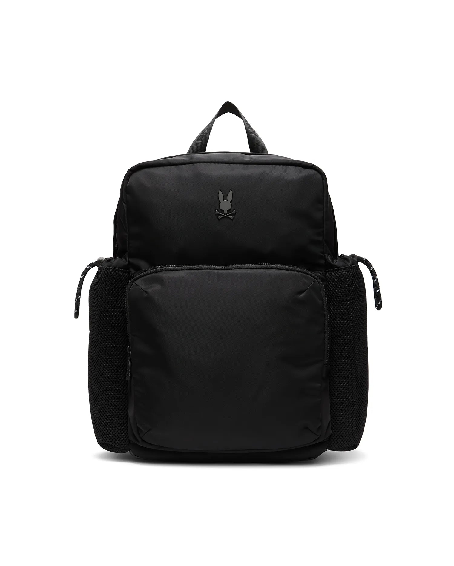 Psycho Bunny Accessories Men's Nylon Utility Backpack MO2400146 zaino nero nylon