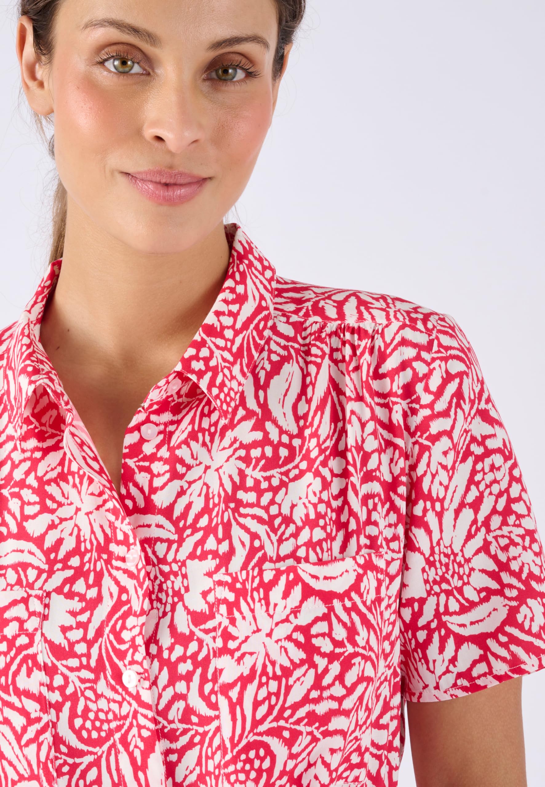 Damart Climatyl Abito-Camicia Stampa abito camicia viscosa