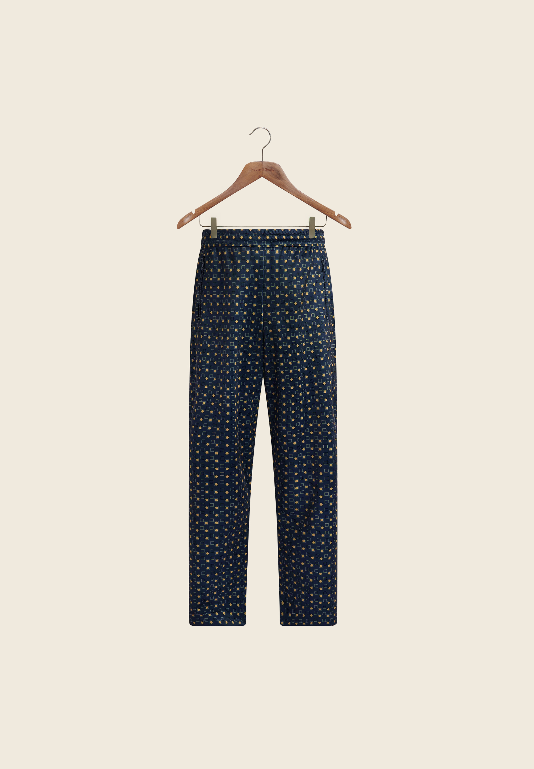 House Of Sunny Women's Shorts & Trousers THE BENNY TRACKSUIT PANTS pantaloni tuta S-XL stampa geometrica