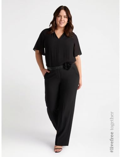 Fiorella Rubino Camicie e bluse Blusa Plissé, georgette con scollo a V