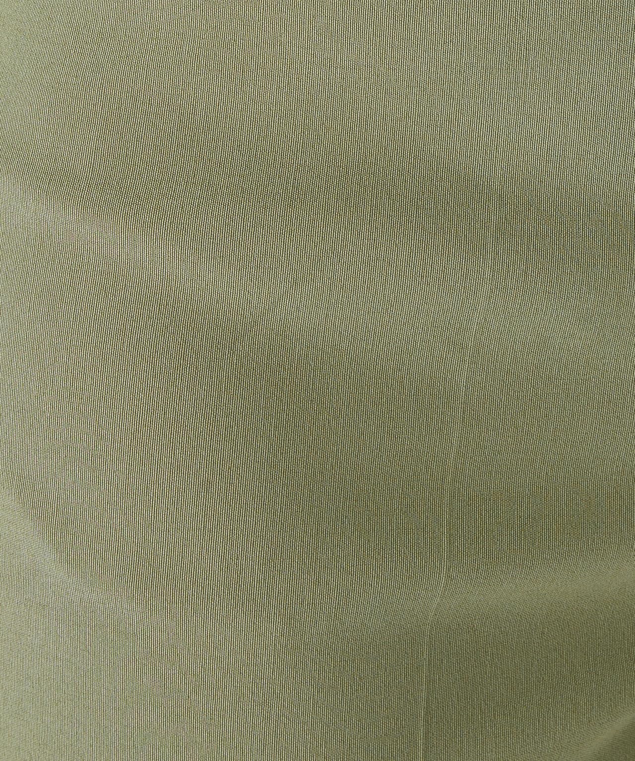 Damart Prêt-à-porter pantaloni 7/8 donna aderenti kaki 52 elasticizzati