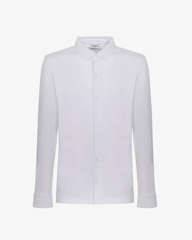 Markup Uomo Felpe & T-shirt Polo camicia manica lunga uomo