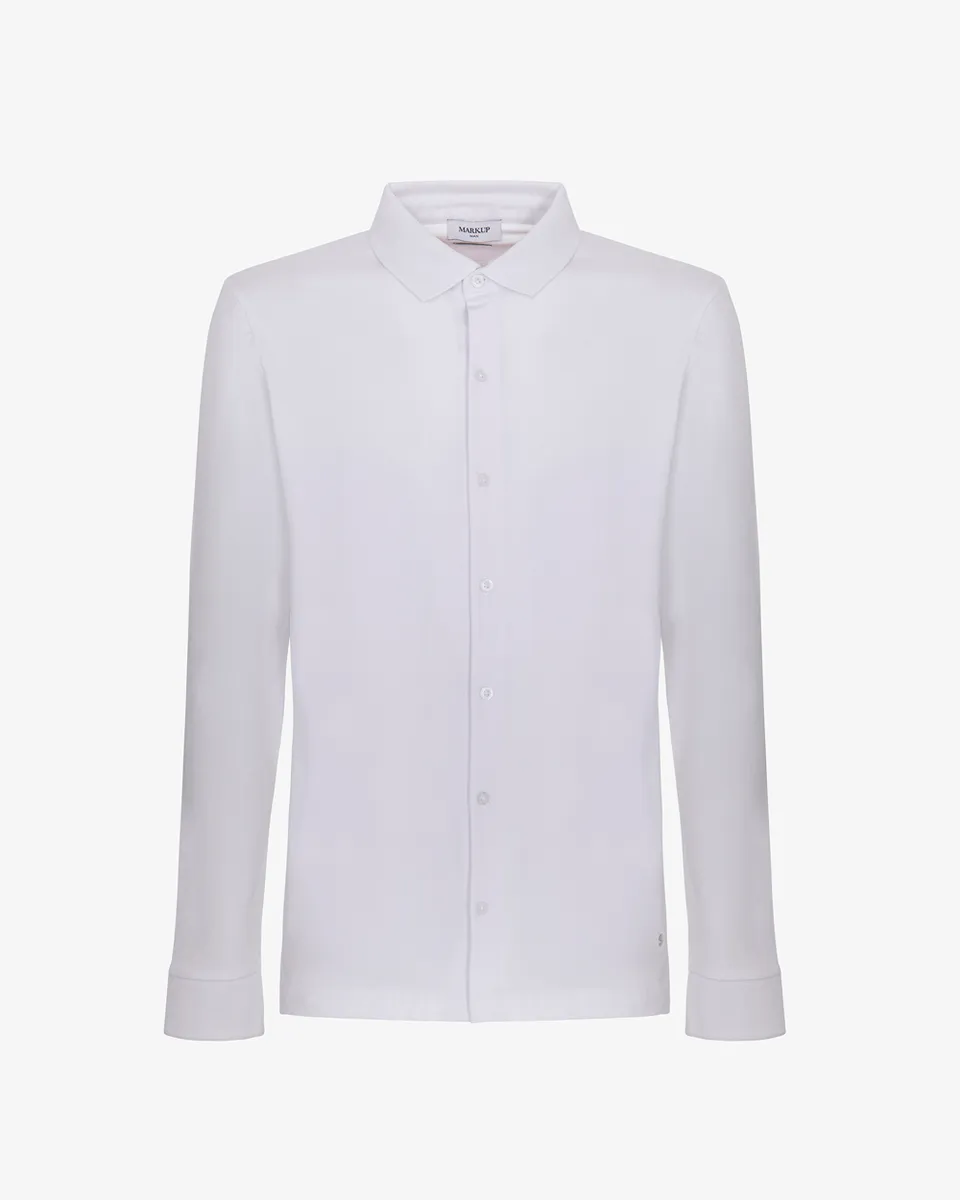 Markup Uomo Felpe & T-shirt Polo camicia manica lunga uomo