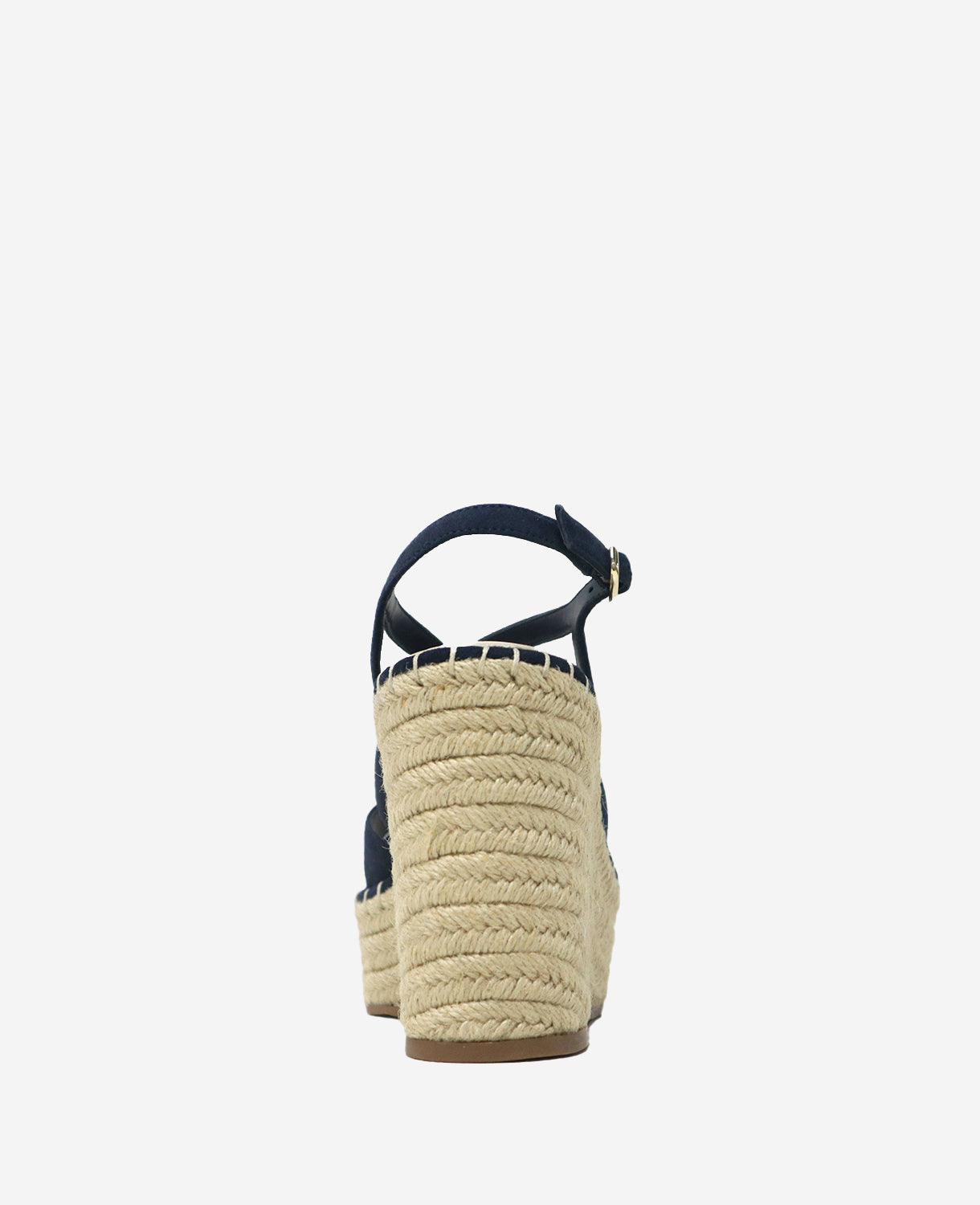 Kenneth Cole Reaction Solace Platform Espadrille Wedge Sandal sandali blu camoscio