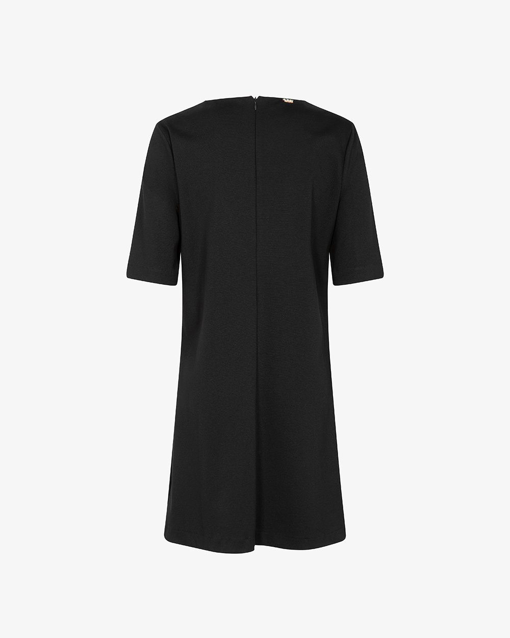 Markup Donna Vestiti Abito punto milano con applicazione