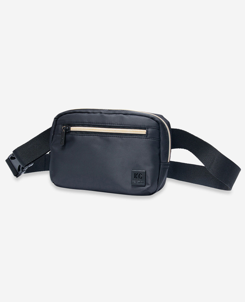 Kenneth Cole Reaction Bags Sophie Belt Bag marsupio nero organizzato