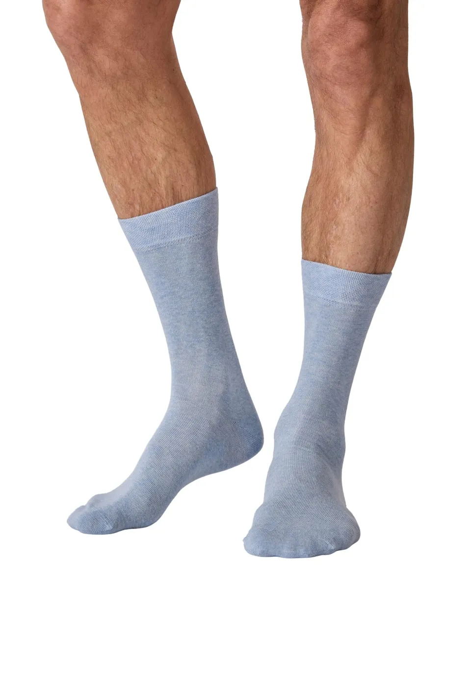 Damart Biancheria intima calzini 3 paia blu 39 cotone biologico