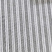 Kenneth Cole Reaction Home & Bedding Twill Stripe Texture Sheet Set lenzuola nero bianco