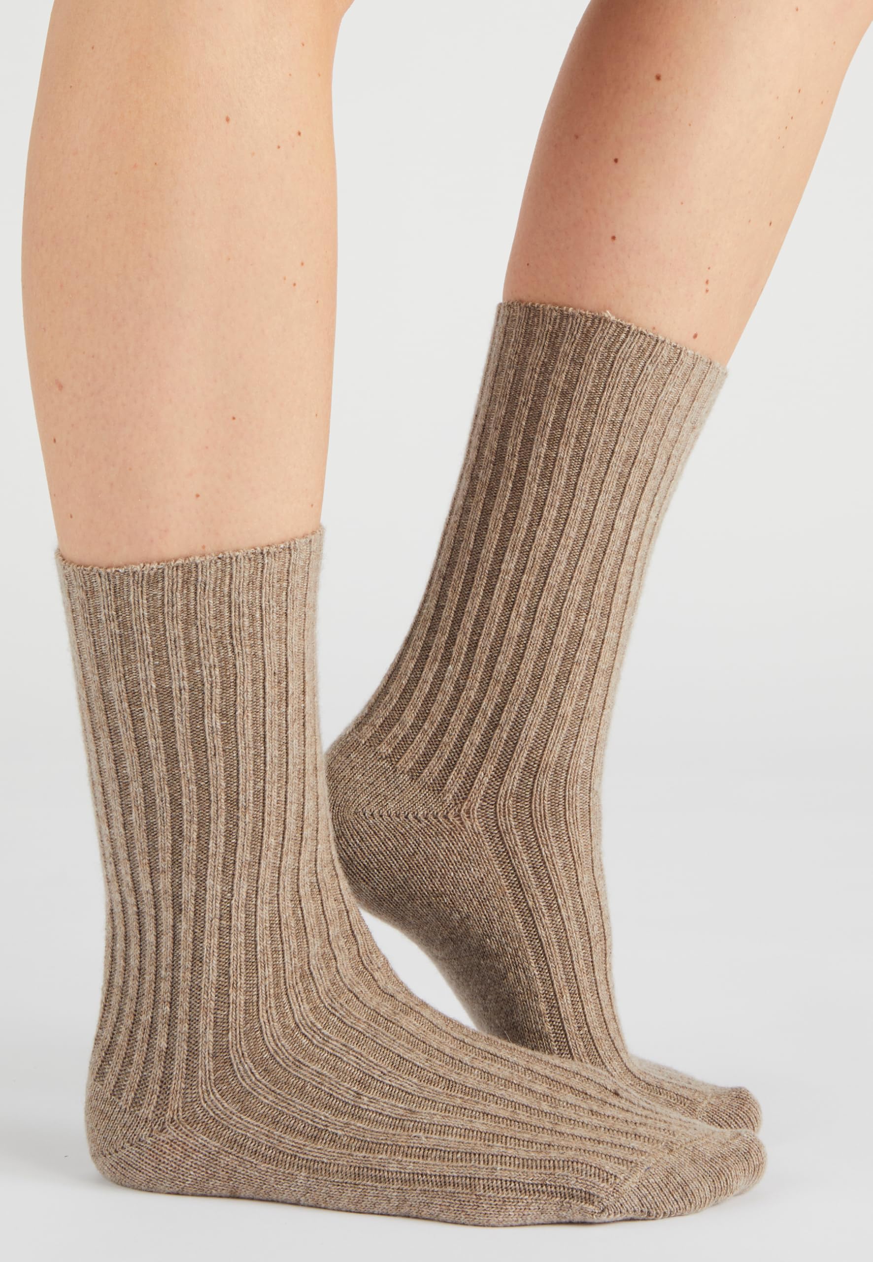 Damart Thermolactyl Calze donna 2 paia blu marino e beige