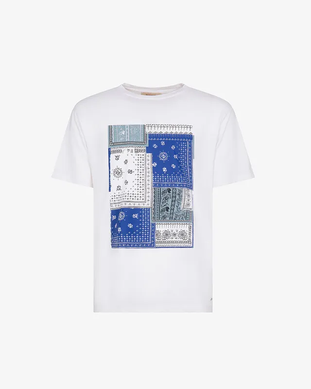 Markup Uomo Maglieria Girocollo jersey stampa bandana maglia girocollo