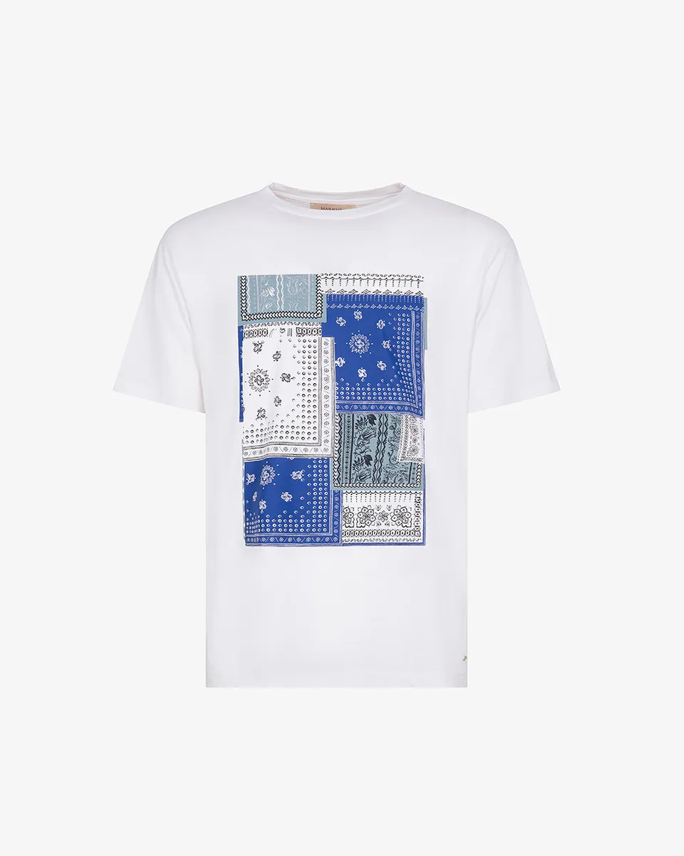 Markup Uomo Maglieria Girocollo jersey stampa bandana maglia girocollo