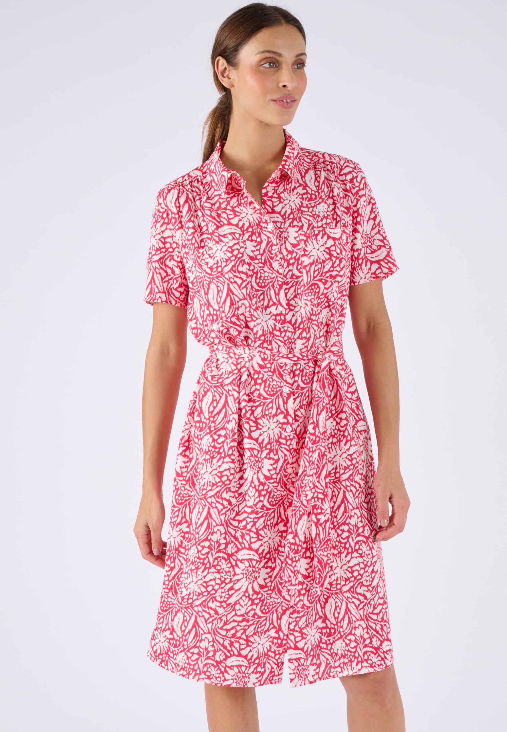 Damart Climatyl Abito-Camicia Stampa abito camicia viscosa