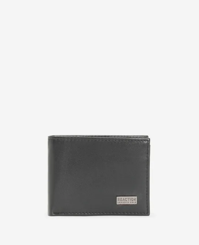Kenneth Cole Reaction Belts, Wallets & Small Accessories Bifold Slim Wallet portafoglio nero