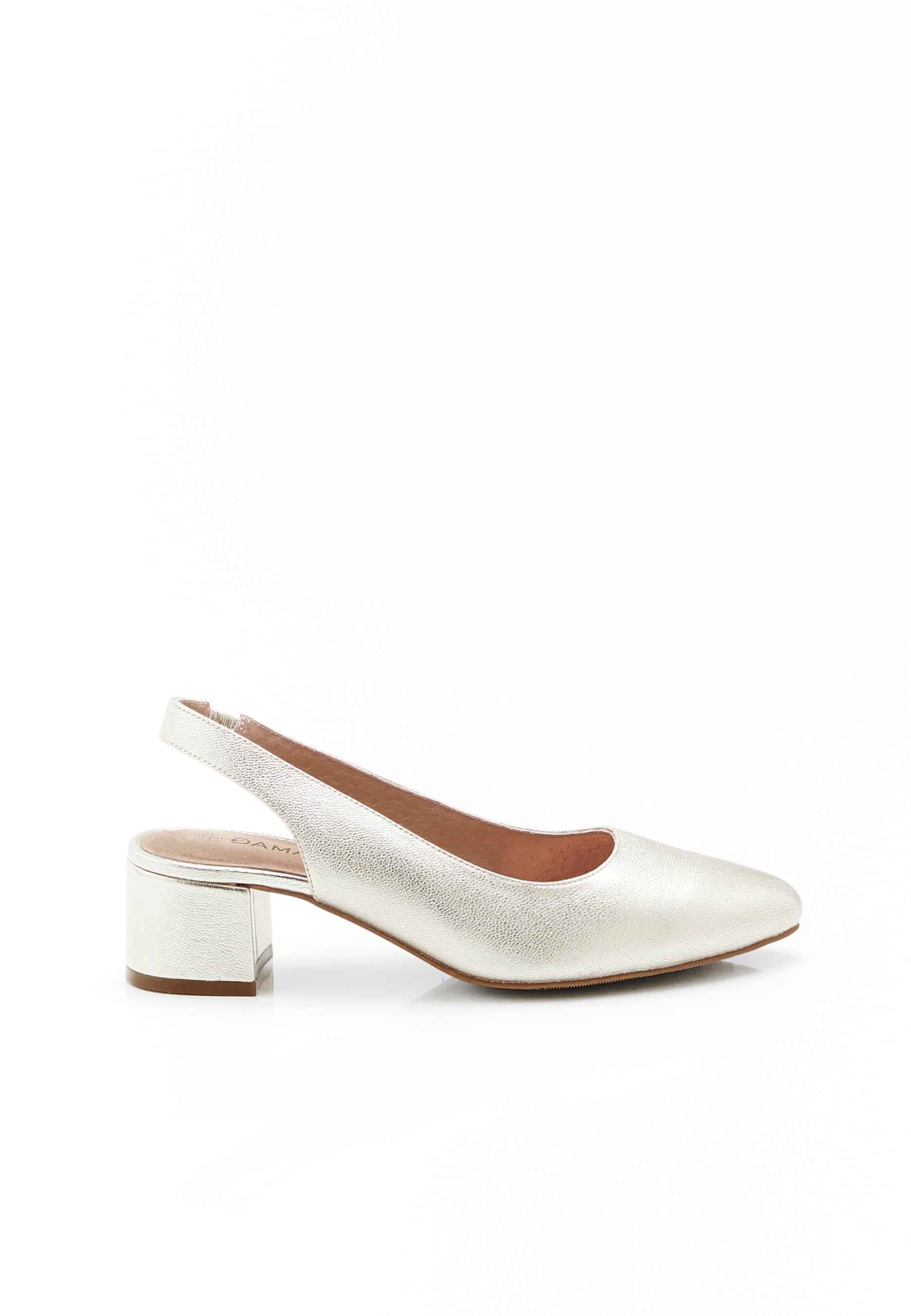 Damart Calzature décolleté slingback a punta 38 EU tacco 5 cm