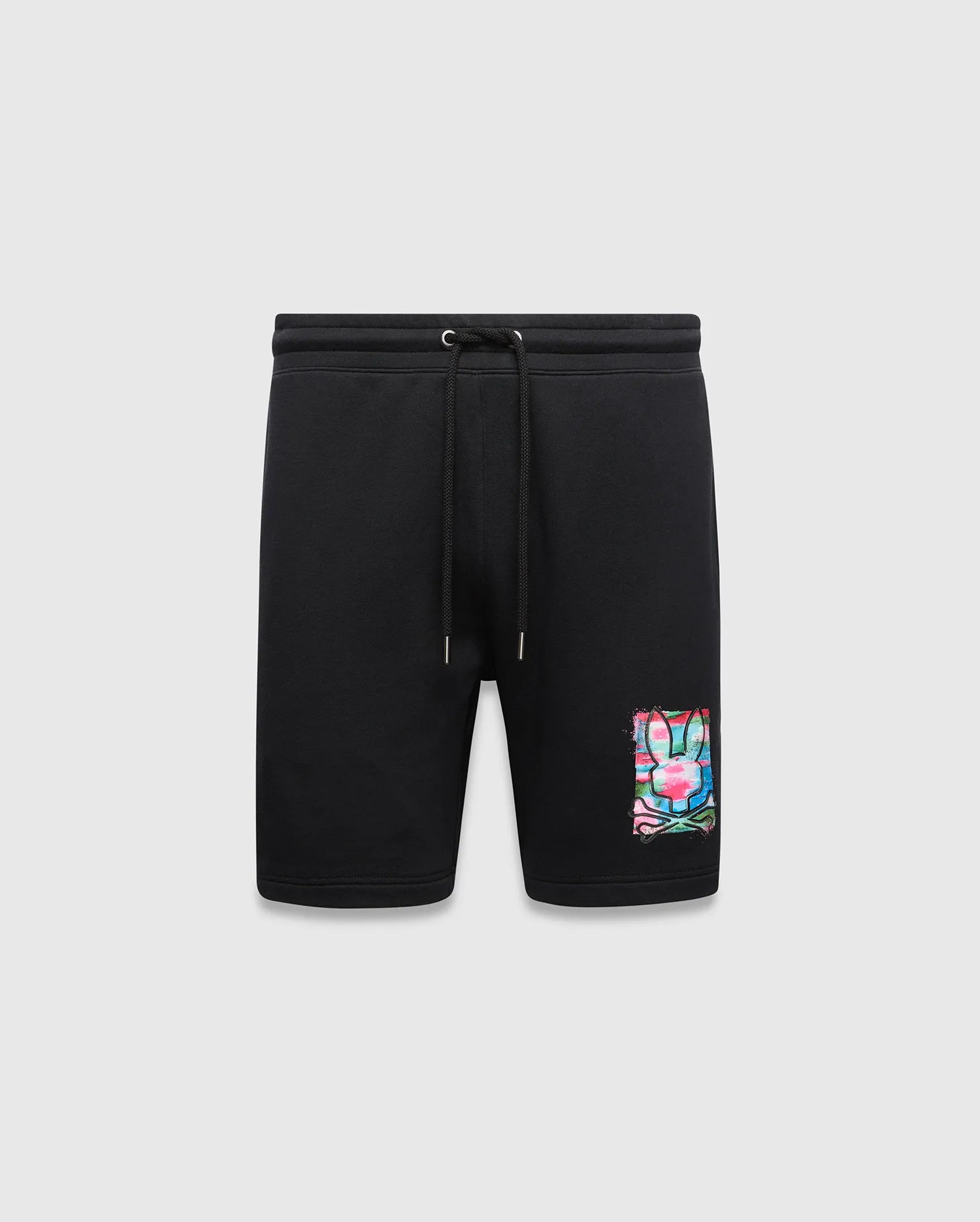 Psycho Bunny Men's Shorts ISAAC SHORT 8" MB0900049 pantaloncini neri