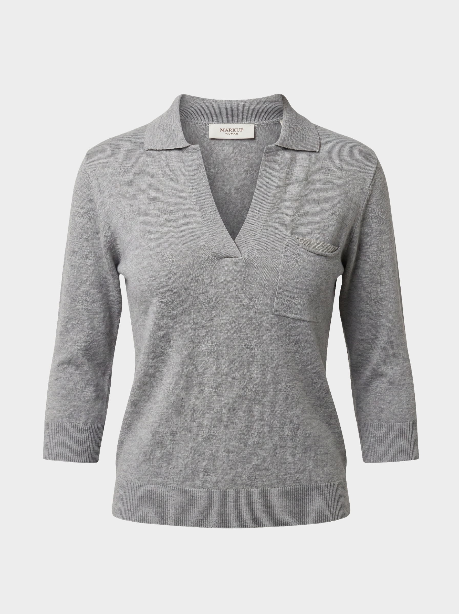 Markup Donna Maglieria Polo con taschino da donna
