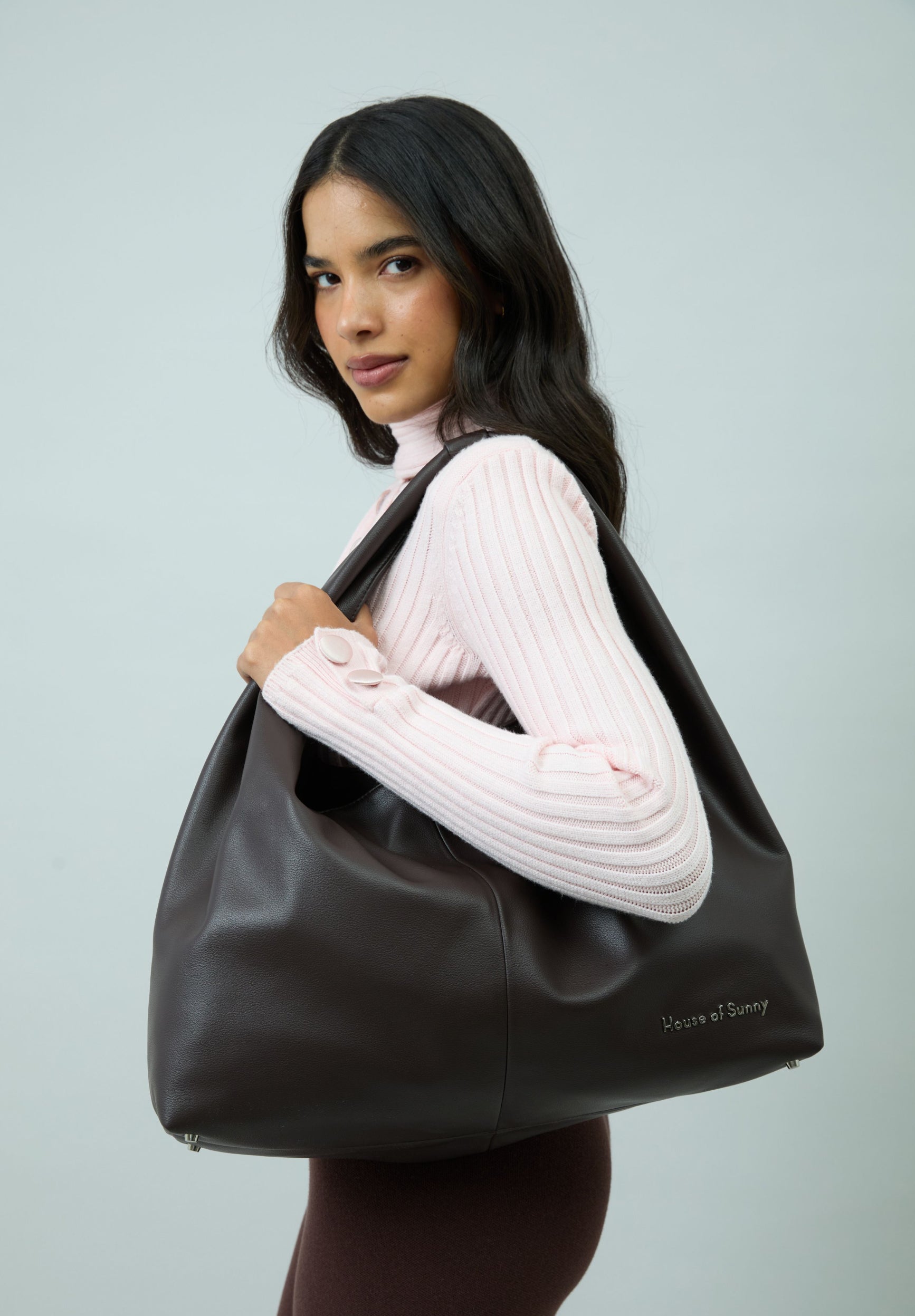 House Of Sunny Womens Bags The Big Sling borsa a spalla oversize