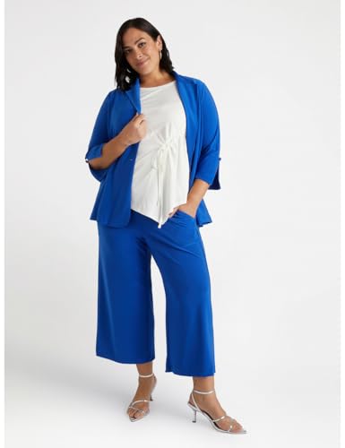 Fiorella Rubino Pantaloni Cropped Ampi pantaloni jersey