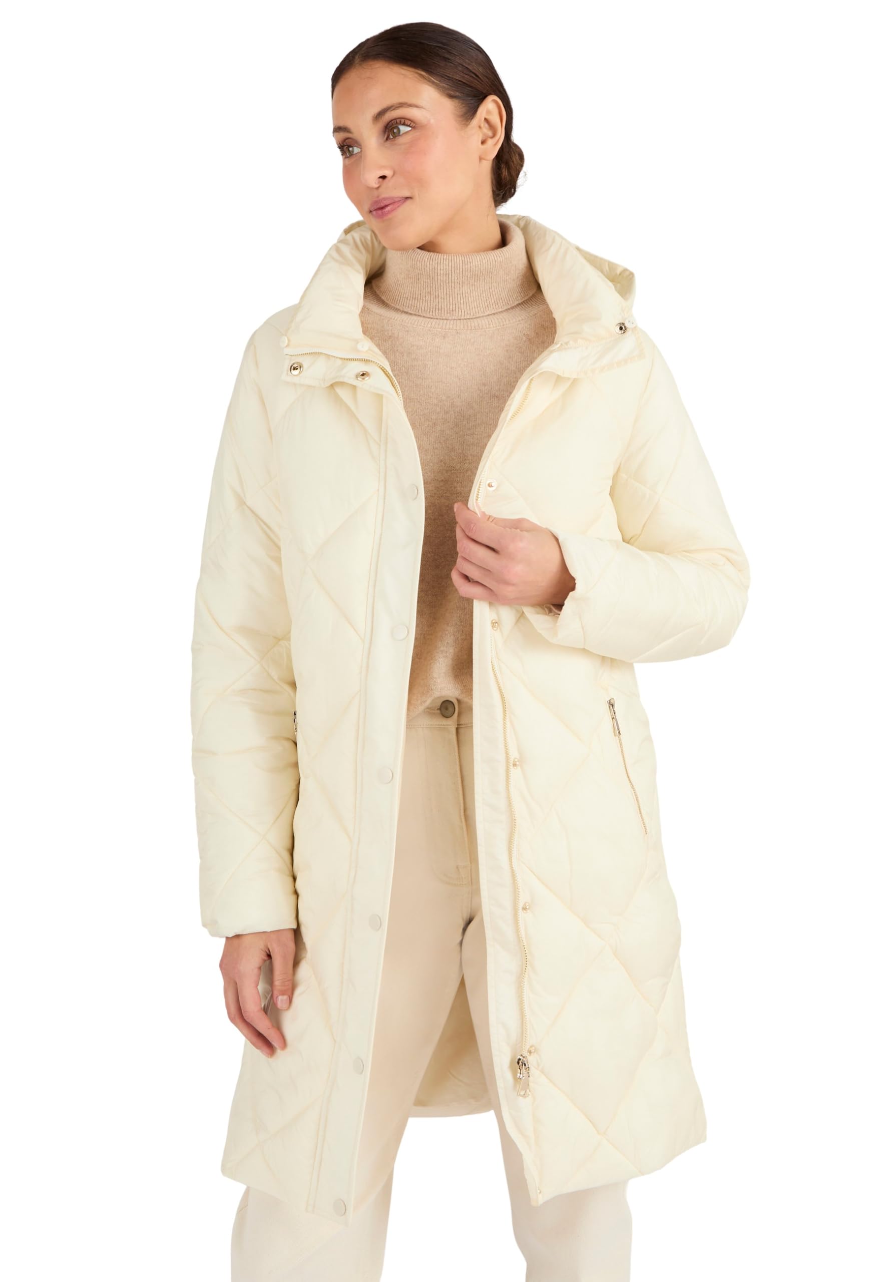 Damart Thermolactyl Maxi-piumino lucido 38-40 blu marino idrorepellente