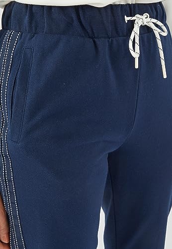 Damart Prêt-à-porter Pantaloni da jogging da donna jogger marrone beige melange taglia 40