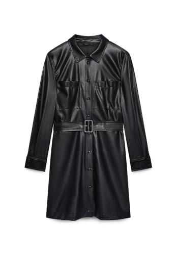 Fiorella Rubino Vestiti Vestito Chemisier Corto Vestito 48 Plus con cintura