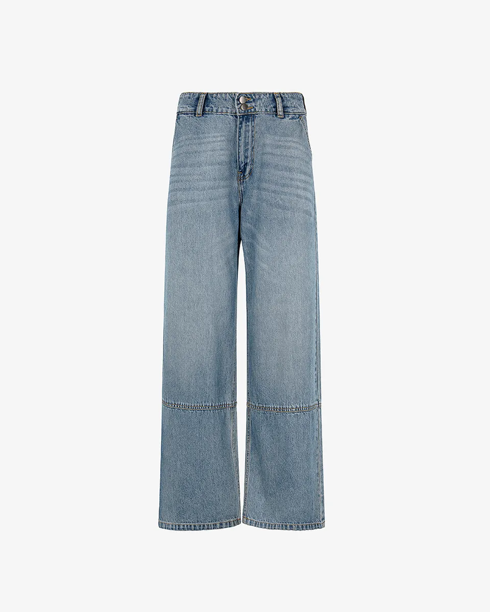 Markup Donna Jeans & Pantaloni Jeans wide leg 5 tasche con riprese