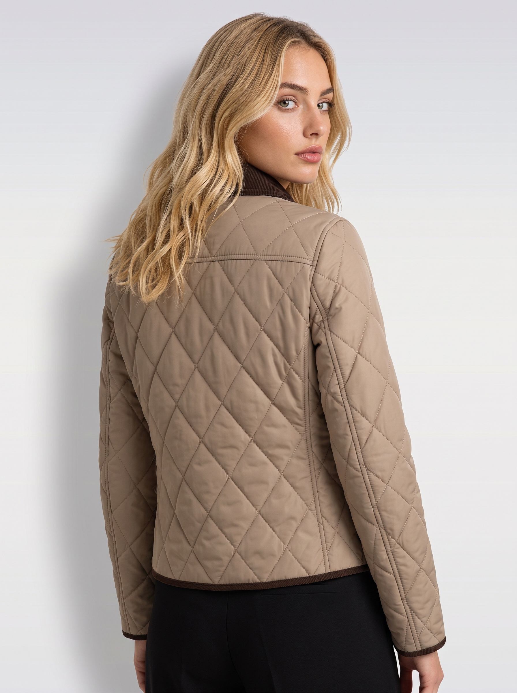 Markup Donna Giacche & Giubbotti Giubbino crop trapuntato donna