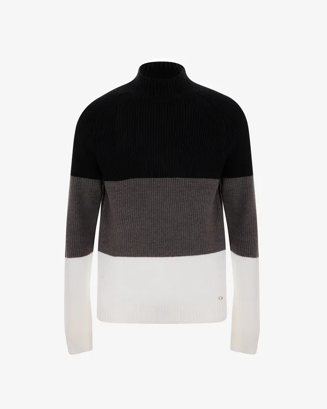 Markup Uomo Maglieria Lupetto block color maglia