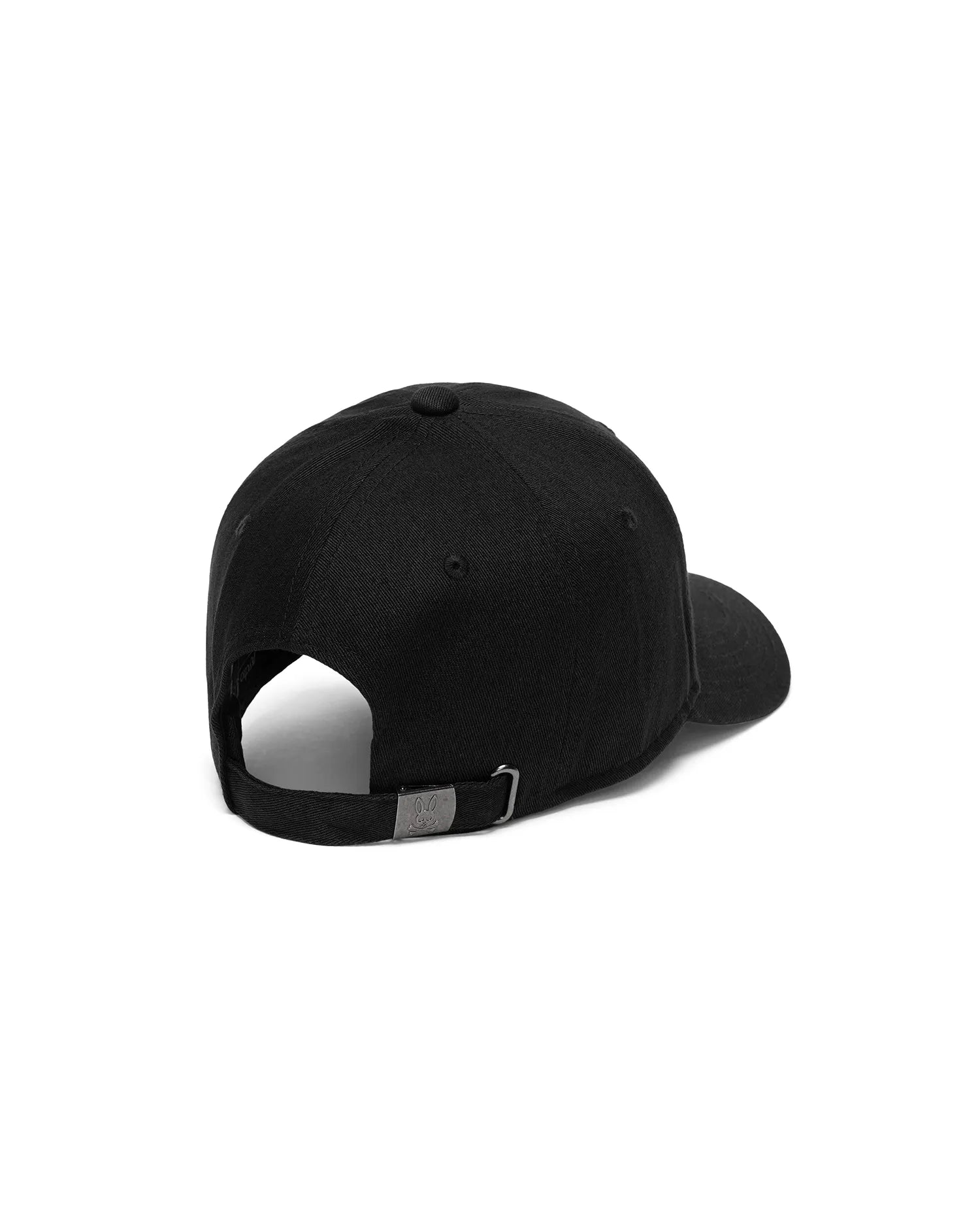 Psycho Bunny Accessories Ambrose Graphic Baseball Cap cappellino nero regolabile