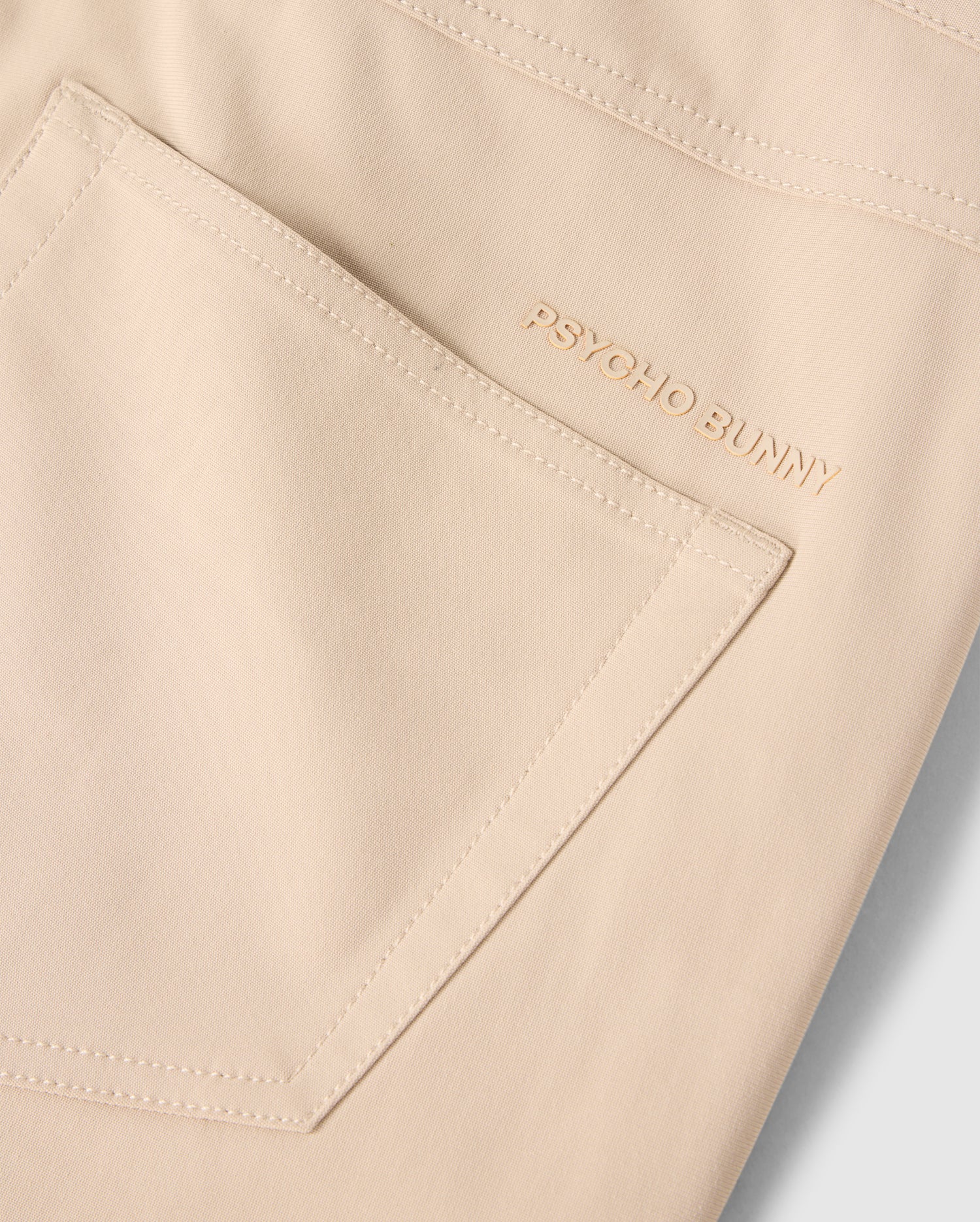 Psycho Bunny Men's Pants Maverick 10K Step Pant pantaloni 31½" stone stretch