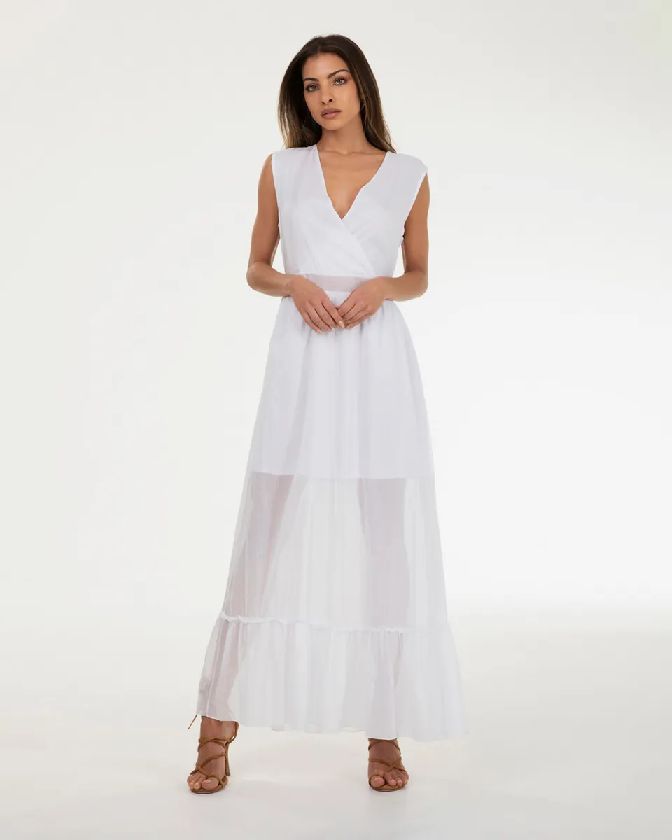 Markup Donna Vestiti Abito lungo smanicato