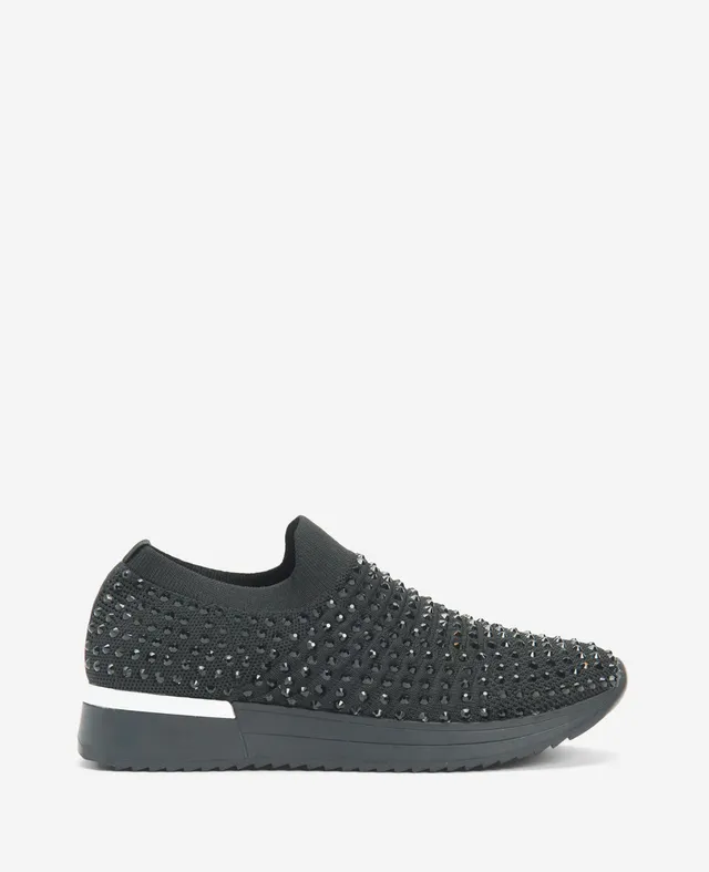 Kenneth Cole Reaction Shoes REACTION-The Cameron Jewel Jogger sneaker slip-on nera